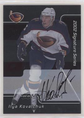 2001-02 In the Game Be A Player Signature Series - [Base] - Autographs #207 - Ilya Kovalchuk