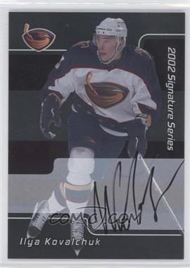 2001-02 In the Game Be A Player Signature Series - [Base] - Autographs #207 - Ilya Kovalchuk