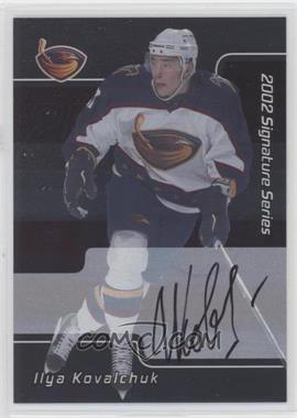 2001-02 In the Game Be A Player Signature Series - [Base] - Autographs #207 - Ilya Kovalchuk