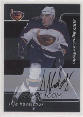 2001-02 In the Game Be A Player Signature Series - [Base] - Autographs #207 - Ilya Kovalchuk