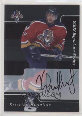 2001-02 In the Game Be A Player Signature Series - [Base] - Autographs #212 - Kristian Huselius [EX to NM]