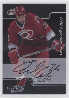 2001-02 In the Game Be A Player Signature Series - [Base] - Autographs #229 - Erik Cole