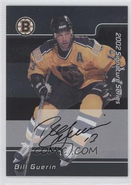 2001-02 In the Game Be A Player Signature Series - [Base] - Autographs #LBG - Bill Guerin