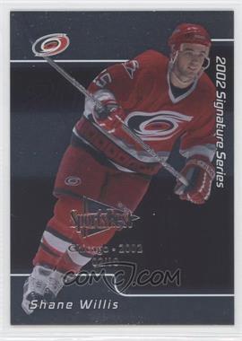 2001-02 In the Game Be A Player Signature Series - [Base] - Chicago SportsFest #006 - Shane Willis /10