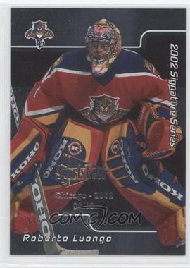 2001-02 In the Game Be A Player Signature Series - [Base] - Chicago SportsFest #012 - Roberto Luongo /10