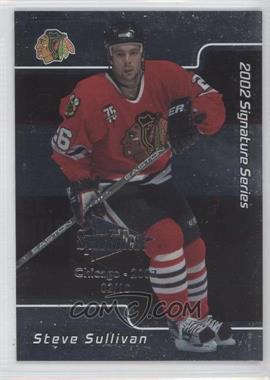 2001-02 In the Game Be A Player Signature Series - [Base] - Chicago SportsFest #083 - Steve Sullivan /10