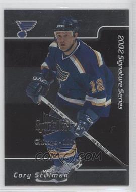 2001-02 In the Game Be A Player Signature Series - [Base] - Chicago SportsFest #123 - Cory Stillman /10