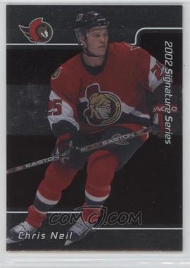 2001-02 In the Game Be A Player Signature Series - [Base] #219 - Chris Neil