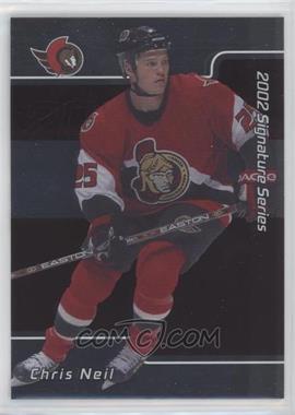 2001-02 In the Game Be A Player Signature Series - [Base] #219 - Chris Neil