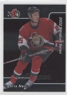 2001-02 In the Game Be A Player Signature Series - [Base] #219 - Chris Neil