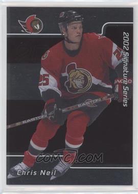 2001-02 In the Game Be A Player Signature Series - [Base] #219 - Chris Neil