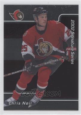 2001-02 In the Game Be A Player Signature Series - [Base] #219 - Chris Neil