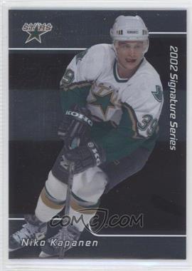 2001-02 In the Game Be A Player Signature Series - [Base] #232 - Niko Kapanen