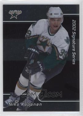 2001-02 In the Game Be A Player Signature Series - [Base] #232 - Niko Kapanen