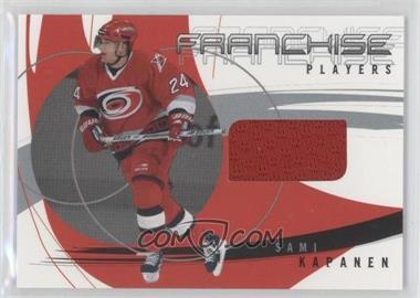 2001-02 In the Game Be A Player Signature Series - Franchise Players Jerseys #FP-06 - Sami Kapanen