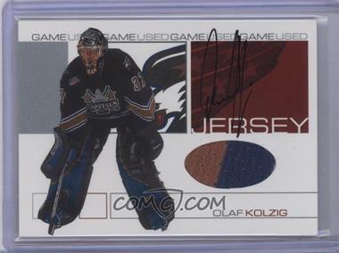2001-02 In the Game Be A Player Signature Series - Game-Used Jersey - Autographed #GU-OK - Olaf Kolzig /10