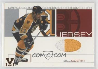 2001-02 In the Game Be A Player Signature Series - Game-Used Jersey - ITG Vault Copper #GJ-84 - Bill Guerin /1