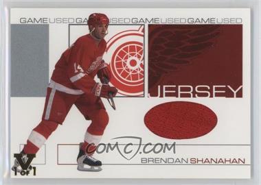 2001-02 In the Game Be A Player Signature Series - Game-Used Jersey - ITG Vault Gold #GJ-27 - Brendan Shanahan /1