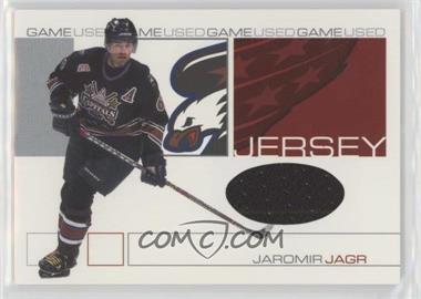2001-02 In the Game Be A Player Signature Series - Game-Used Jersey #GJ-53 - Jaromir Jagr /60