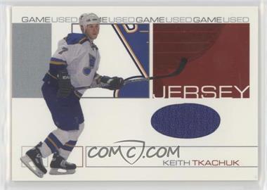 2001-02 In the Game Be A Player Signature Series - Game-Used Jersey #GJ-77 - Keith Tkachuk /60