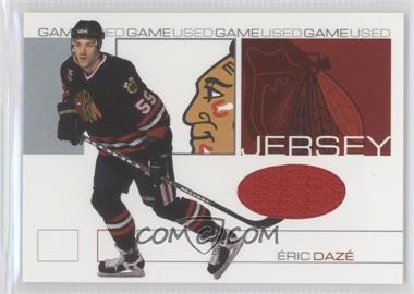 2001-02 In the Game Be A Player Signature Series - Game-Used Jersey #GJ-81 - Eric Daze /60