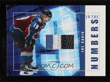 2001-02 In the Game Be A Player Signature Series - In the Numbers #ITN-15 - Joe Sakic /10