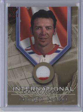 2001-02 In the Game Be A Player Signature Series - International Gold - ITG Vault Copper #IG-04 - Theoren Fleury /1