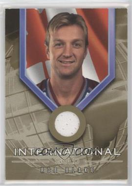 2001-02 In the Game Be A Player Signature Series - International Gold #IG-02 - Rob Blake