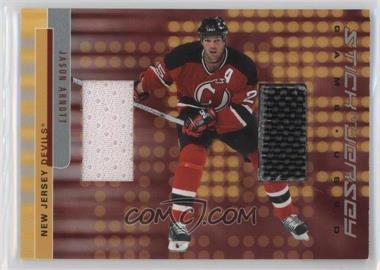 2001-02 In the Game Be A Player Signature Series - Stick and Jersey #GSJ-36 - Jason Arnott /60