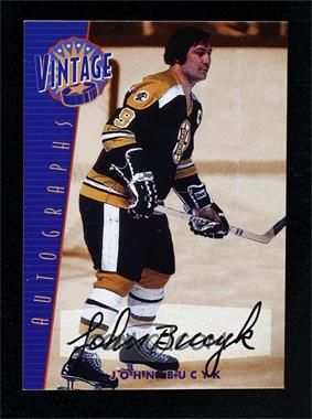 2001-02 In the Game Be A Player Signature Series - Vintage Autographs #VA-31 - John Bucyk