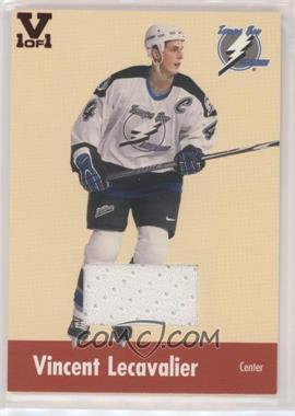 2001-02 In the Game Be A Player Update - He Shoots He Scores Jersey Redemptions - ITG Vault Purple #U-17 - Vincent Lecavalier /1
