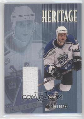 2001-02 In the Game Be A Player Update - Heritage Jerseys #H-29 - Rob Blake /90