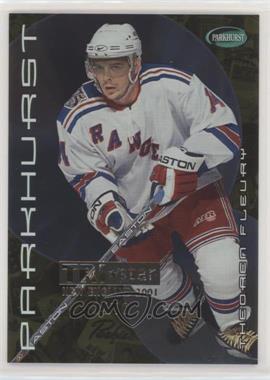 2001-02 In the Game Parkhurst - [Base] - Gold Tri-Star New England #36 - Theoren Fleury /10
