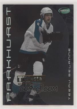 2001-02 In the Game Parkhurst - [Base] - Silver Tri-Star New England #25 - Teemu Selanne /10