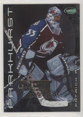 2001-02 In the Game Parkhurst - [Base] - Silver Tri-Star New England #4 - Patrick Roy /10