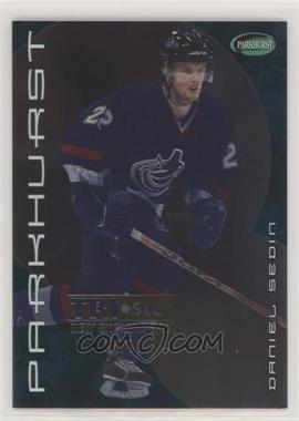 2001-02 In the Game Parkhurst - [Base] - Tri-Star New England #89 - Daniel Sedin /10