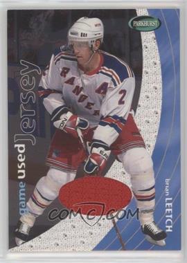 2001-02 In the Game Parkhurst - Game Used Jersey #PJ-27 - Brian Leetch