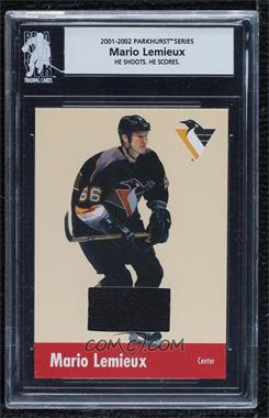 2001-02 In the Game Parkhurst - Prizes He Shoots, He Scores #08 - Mario Lemieux /20 [Uncirculated]