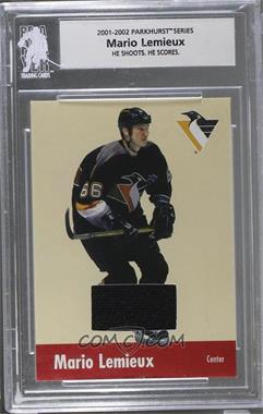 2001-02 In the Game Parkhurst - Prizes He Shoots, He Scores #08 - Mario Lemieux /20 [Uncirculated]