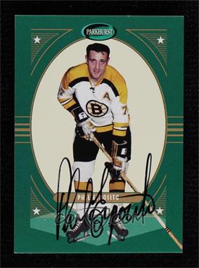 2001-02 In the Game Parkhurst - Vintage Autographs #PA-13 - Phil Esposito