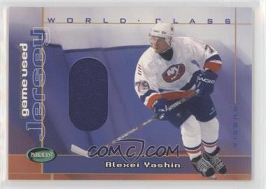 2001-02 In the Game Parkhurst - World Class Jersey #WCJ-8 - Alexei Yashin