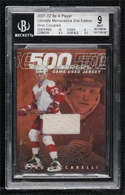 2001-02 In the Game Ultimate Memorabilia 2nd Edition - 500 Goal Scorers #_DICI - Dino Ciccarelli /30 [Uncirculated]