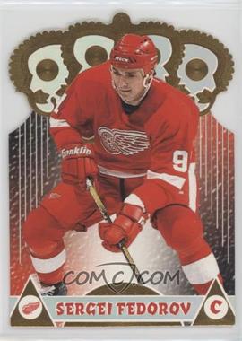 2001-02 Pacific - Gold Crown Die-Cuts #9 - Sergei Fedorov