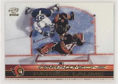 2001-02 Pacific - Impact Zone #14 - Patrick Lalime