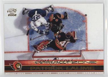 2001-02 Pacific - Impact Zone #14 - Patrick Lalime