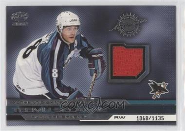 2001-02 Pacific - Jerseys #34 - Teemu Selanne /1135