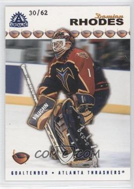 2001-02 Pacific Adrenaline - [Base] - Blue #10 - Damian Rhodes /62