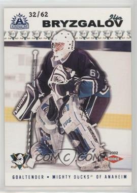 2001-02 Pacific Adrenaline - [Base] - Blue #201 - Ilja Bryzgalov /62