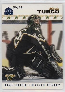 2001-02 Pacific Adrenaline - [Base] - Blue #61 - Marty Turco /62