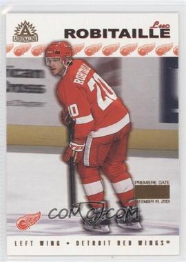 2001-02 Pacific Adrenaline - [Base] - Premiere Date Missing Serial Number #68 - Luc Robitaille